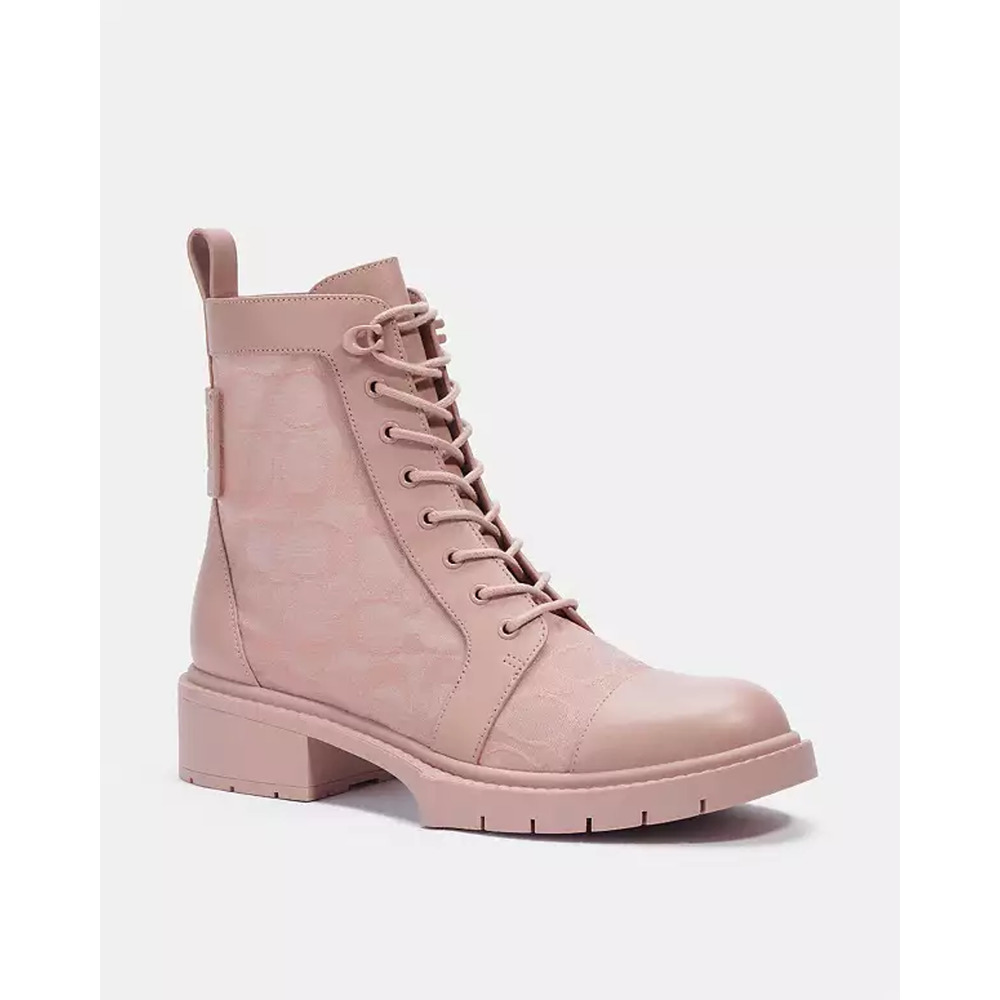 Coach Lana Mesh Bootie C4401 Dusty Rose Women’s Sz 9B NIB Rare Sold Out - Picture 2 of 16